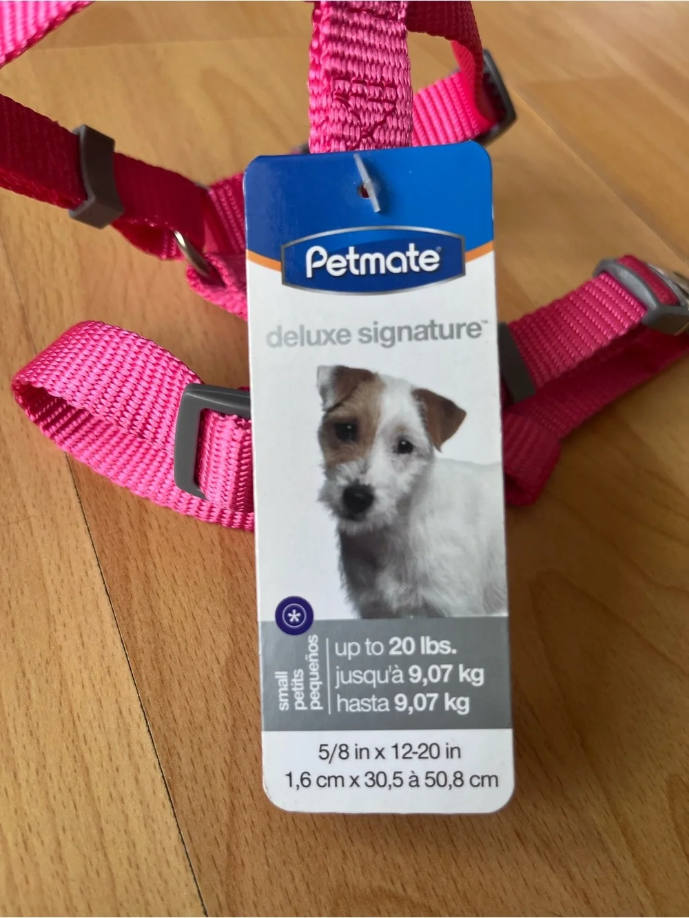 Petmate Deluxe Signature Hot Pink Dog Harness